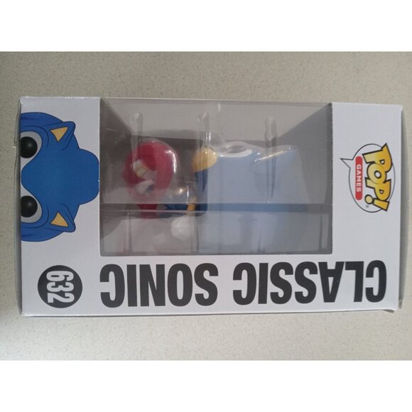 Funko Pop Sonic The Hedgehog Classic Sonic # 632 Vinyl Figure - Picture 6 of 7
